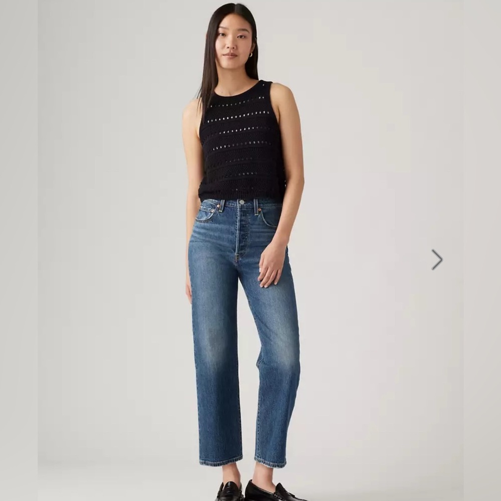 Levi's Blue Straight Leg Women's Jeans